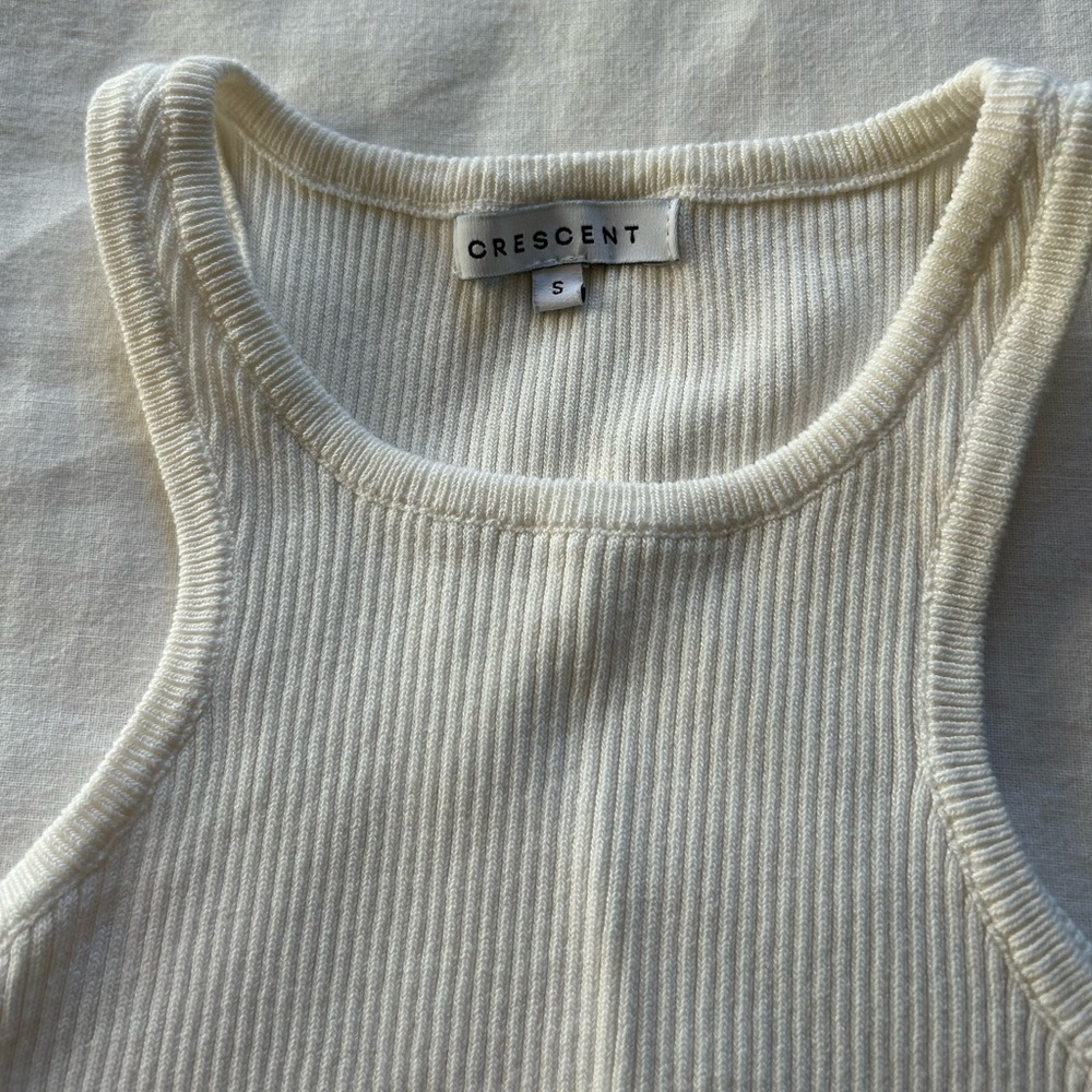 Crescent Amina Ribbed Racerback Tank - Picture 5 of 9